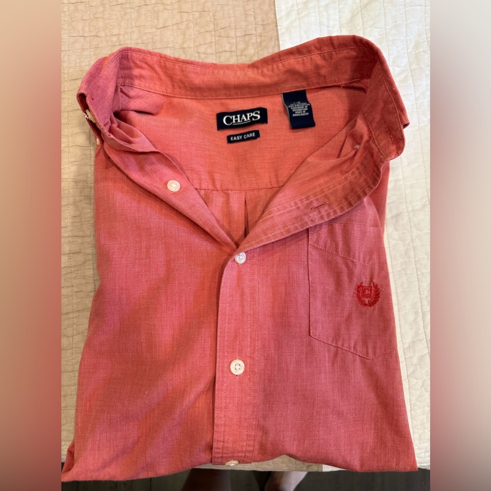 Chaps Men’s Casual Dress Shirt